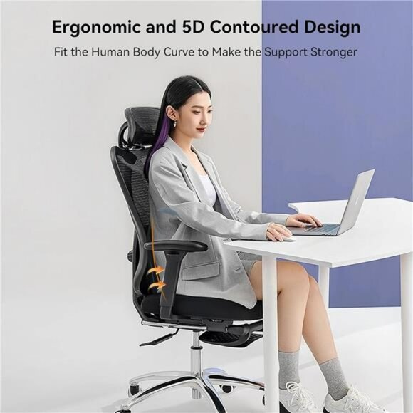 Memory foam lumbar support pillow for car seat office chair back pain relief - Picture 5 of 7